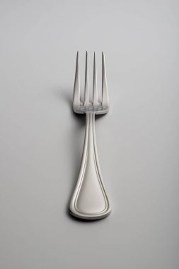 Çatal beyaz arkaplanda izole edildi