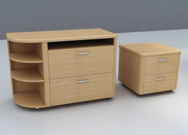 Yatak odası mobilya tasarımı, 3d çizim