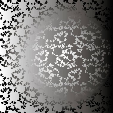 Dantel çiçek duvar kağıdı modeli, vektör çizim 