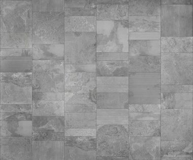 Slate tile ceramic, seamless texture light gray map for 3d graphic clipart