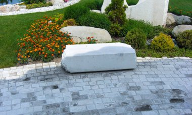 Beton blok kaldırım Bahçe yolu 