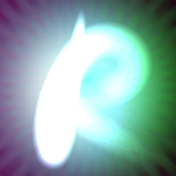 Одинарна світло-блакитна неонова літера R векторна ілюстрація — стоковий вектор