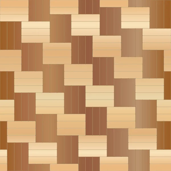 Parquet en bois motif sans couture. Illustration vectorielle — Image vectorielle
