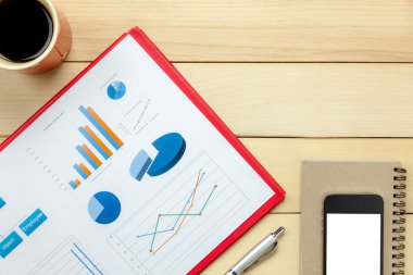 Ofis Büro tescil sayfası, kalem, kahve, smartphone defter.
