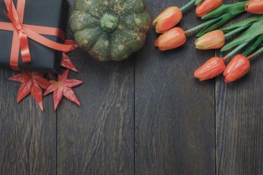 Üst süsleme Cadılar Bayramın kutlu olsun festival arka plan kavramının Üstten Görünüm.