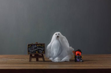 Mutlu Halloween süslemeleri Festivali kavramı.