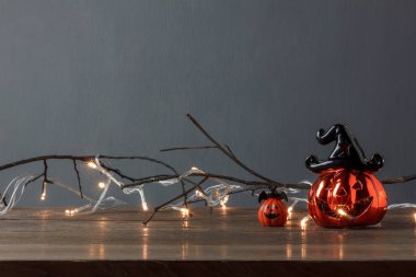 süslemeleri Cadılar Bayramın kutlu olsun festival arka plan kavramının aksesuarları.