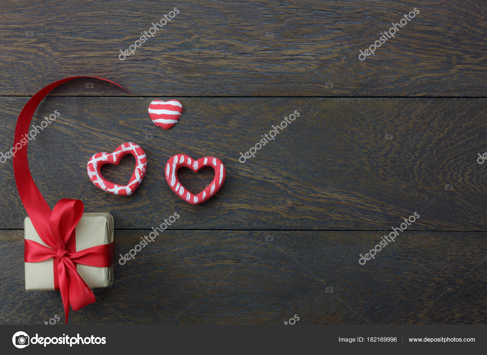 Table Top View Image Of Decoration Valentine S Day Background