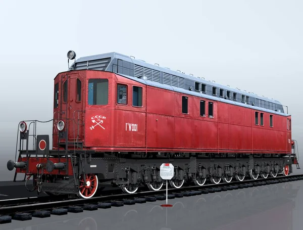 Diesel Locomotive Ge-1 Stock Image