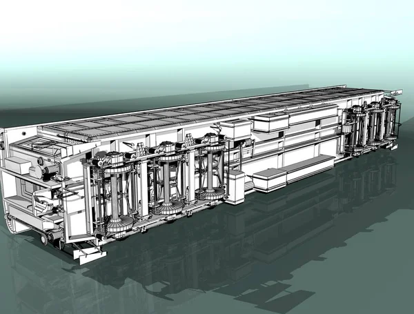 6-Achsen yolcu vagon