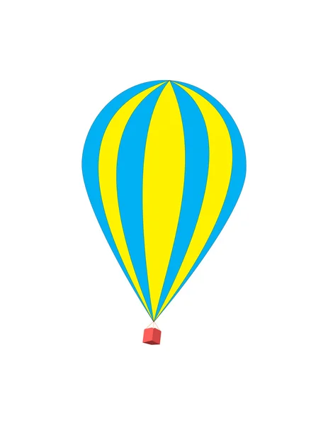 熱気球アイコン — ストックベクタ