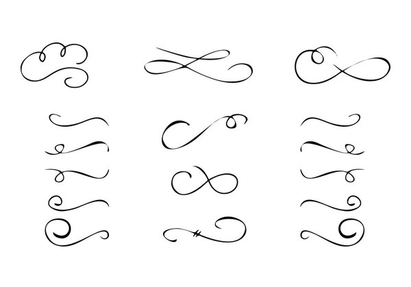 Элементы каллиграфического дизайна