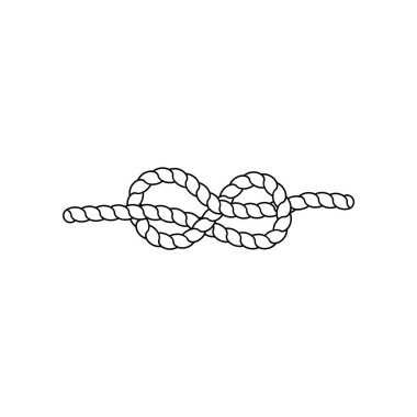 düğüm. vektör çizim