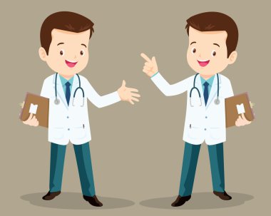 Akıllı doktor çeşitli eylem sunulması