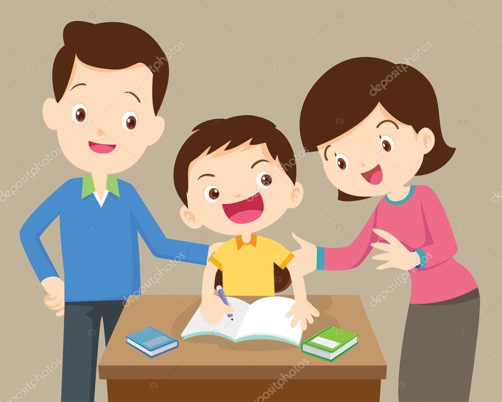 642 Kid Doing Homework Vector Images Free Royalty Free Kid Doing Homework Vectors Depositphotos