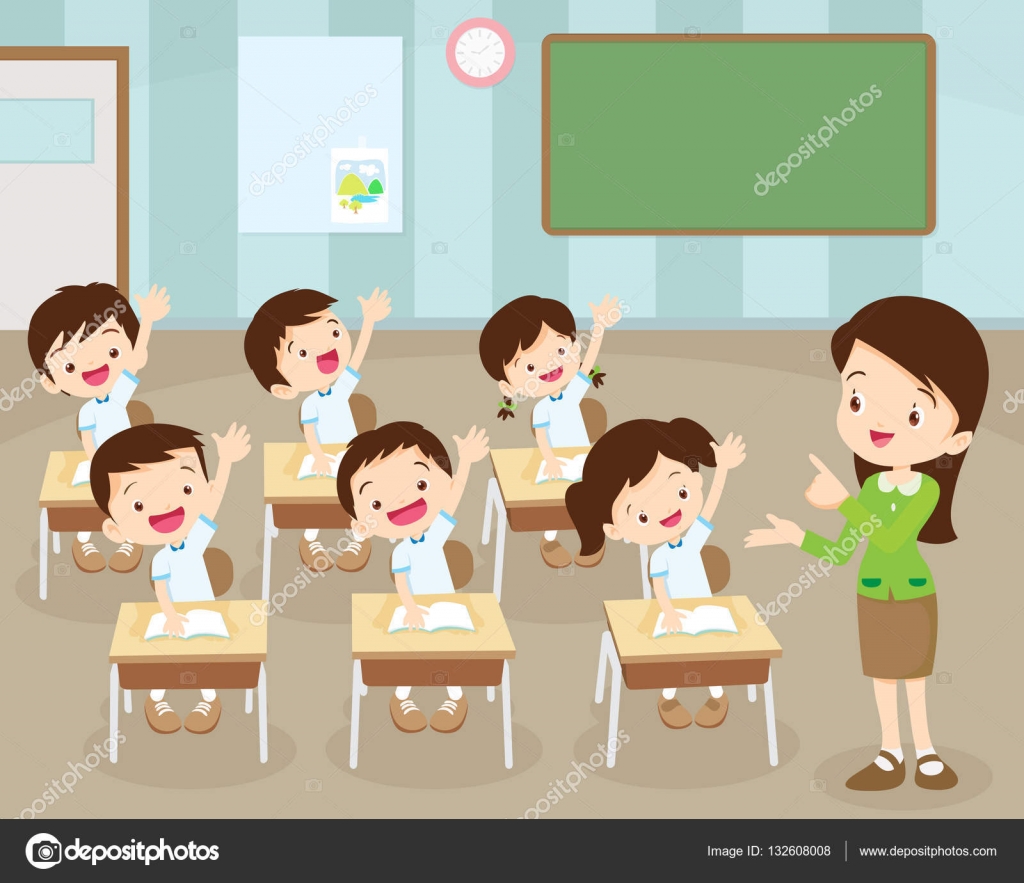 Resultado de imagen para niÃ±os alzando la mano animados