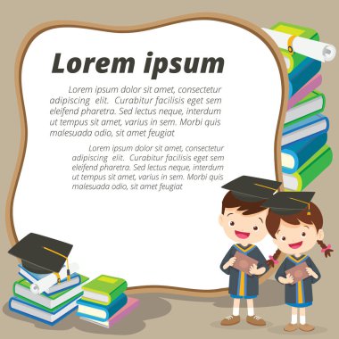 Mezuniyet öğrenciler ve spece çerçeve