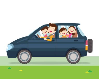 bir araç aile otomobili Basitleştirilmiş gösterimi