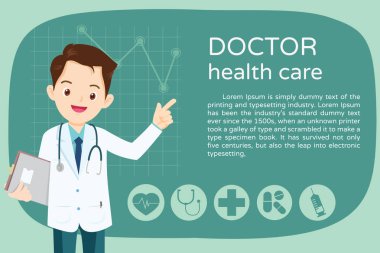 Akıllı doctorr sunu arka planı Tasarla
