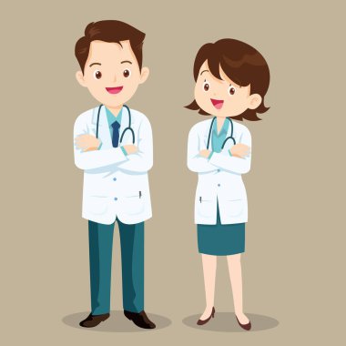 Doktor karakter adam ve kadın