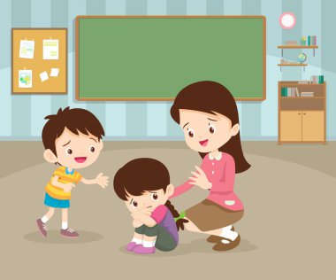 üzgün çocuk ile öfkeli aile kavgası