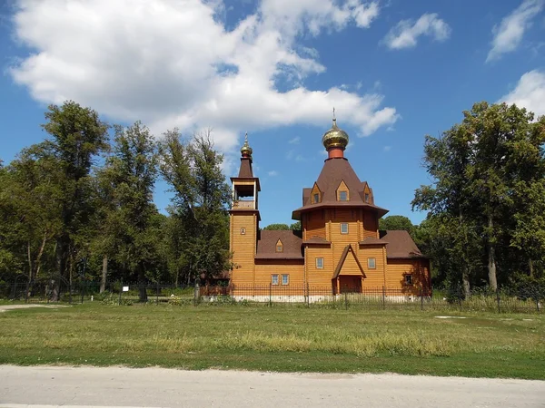 Nikol'skaya kerk in het dorp van Usol'e — Stockfoto