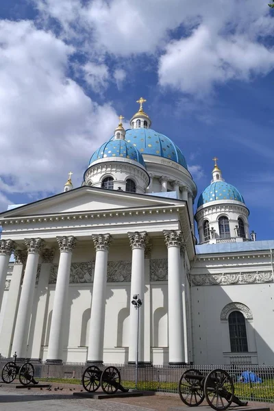 Trinity Izmailovsky Cathedral Petersburg Nome Storico Completo Holy Trinity Cathedral — Foto Stock