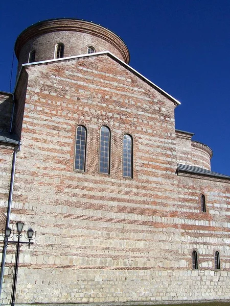 Catedral Patriarcal Pitsunda Honor Del Apóstol Andrés Gran Templo Pitsunda —  Fotos de Stock