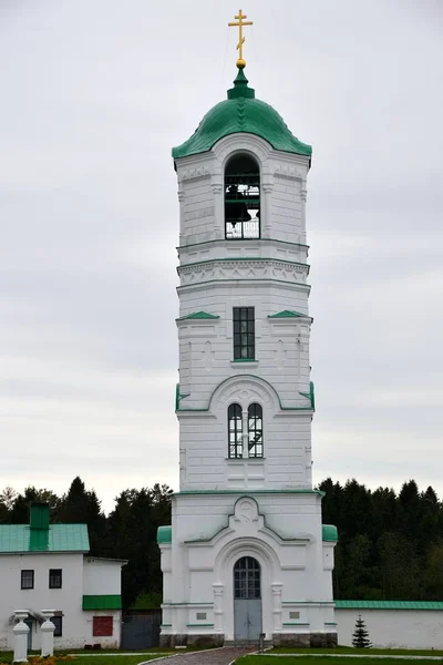 Bell Tower Holy Trinity Alexander Svirsky Monastery — 스톡 사진