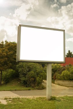 Billboard giriş, kaldırım