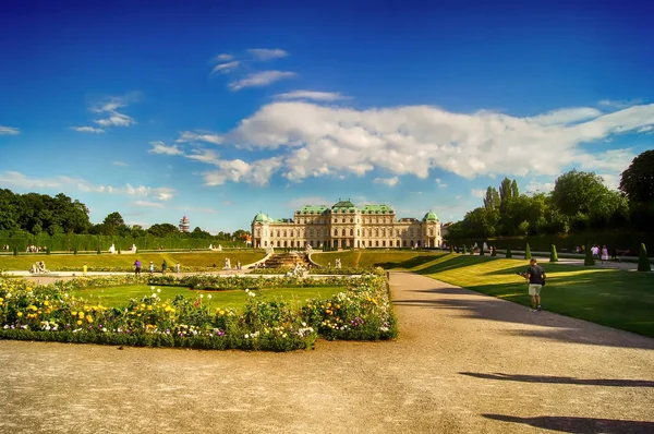 Palazzo Belvedere Vienna — Foto Stock