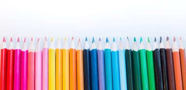 Colored Pencils isolated