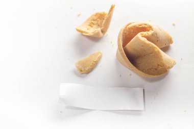 Fal kurabiyesi izole