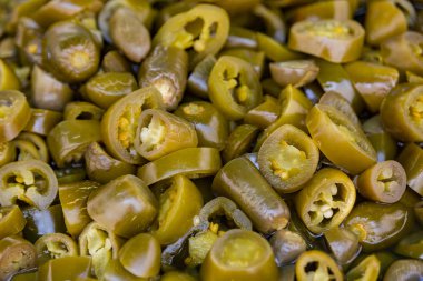 Dilimlenmiş jalapenos Satılık