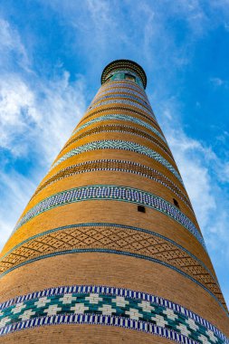 Camii minaresi Hiva, Özbekistan'a