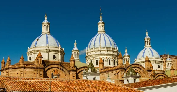 Templom kupolák, Cuenca — Stock Fotó