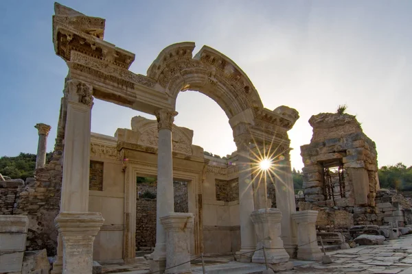 Türkiye 'deki antik ephesus şehri. — Stok fotoğraf