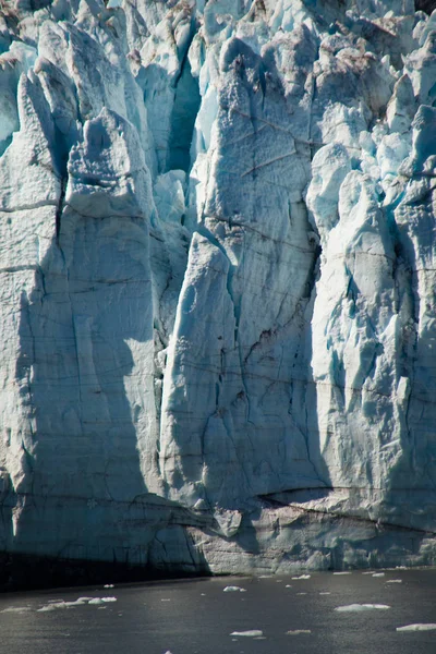 Gletscher in Gletscherbucht, alaska — Stockfoto