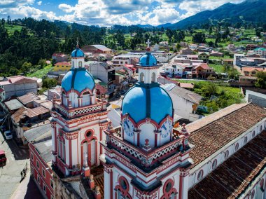 Iglesia De San Francisco De Sinincay hava görüntüsünü