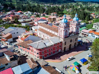 Iglesia De San Francisco De Sinincay hava görüntüsünü