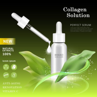 Beyazlatma ürün reklam şablonu