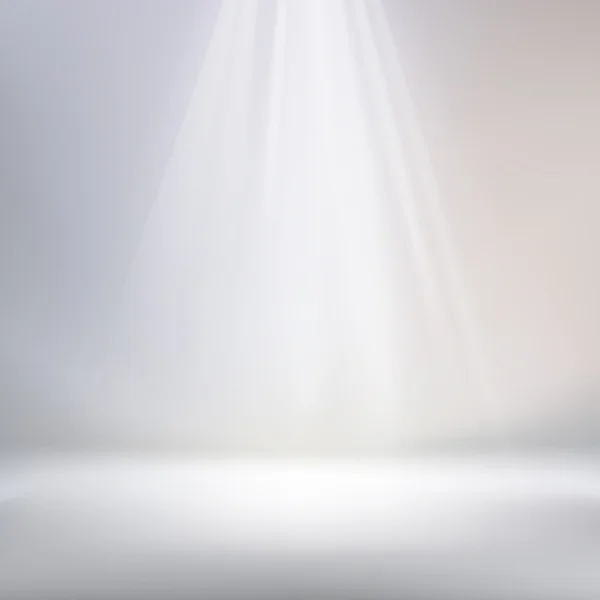 White background spotlight — Stock Vector