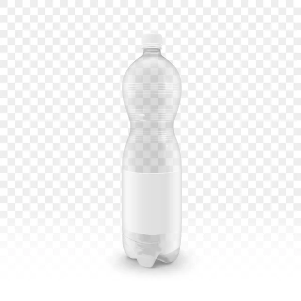 Bouteille de boisson en plastique — Image vectorielle