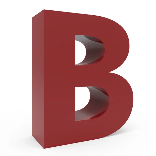 Крамосі шрифт B — стокове фото