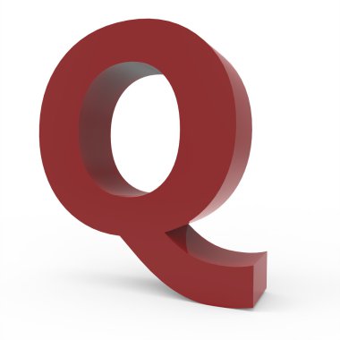 Cramoisi font Q