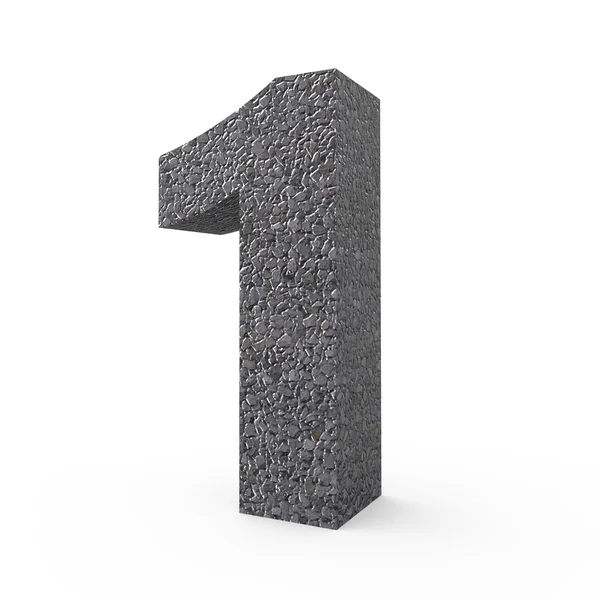 Right Gravel number 1 — Stock Photo, Image