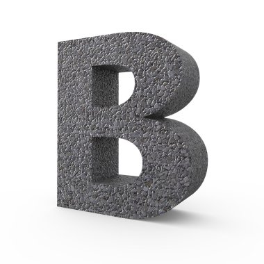 Çakıl yazı tipi B