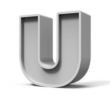 3D beton harf U