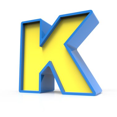 3D toylike harf K