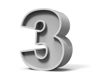 3D beton sayı 3